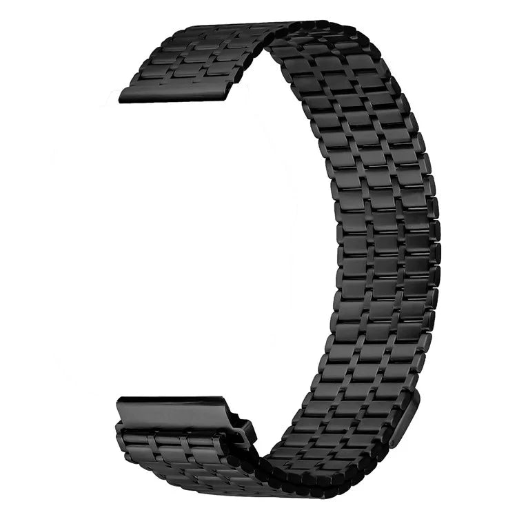 For Garmin Vivomove 3 / GarminMove 3 Magnetic Smart Watch Strap Black Stainless Steel Wrist Band