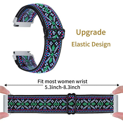 For Garmin Vivomove Style / GarminMove Style / Vivomove / Garmin Vivomove HR Sport 20mm Wide Elastic Watch Strap9