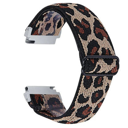 For Garmin Vivomove 3 / GarminMove 3 20mm Elastic Jacquard Fabric Watch Strap Replacement
