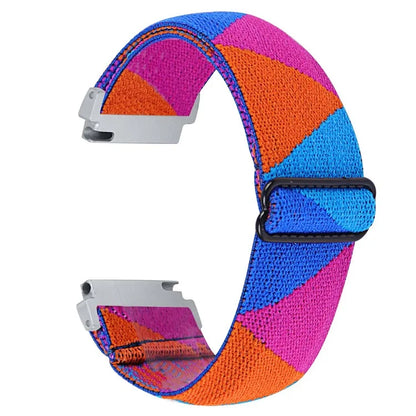 For Garmin Vivomove 3 / GarminMove 3 20mm Elastic Jacquard Fabric Watch Strap Replacement