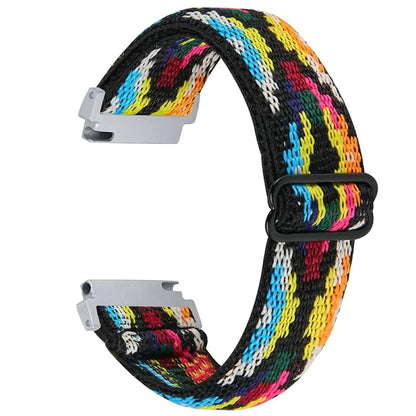 For Garmin Vivomove 3 / GarminMove 3 20mm Elastic Jacquard Fabric Watch Strap Replacement3