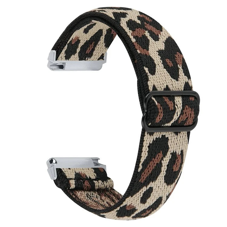For Garmin Vivomove 3 / GarminMove 3 20mm Elastic Watch Strap Replacement Watchband