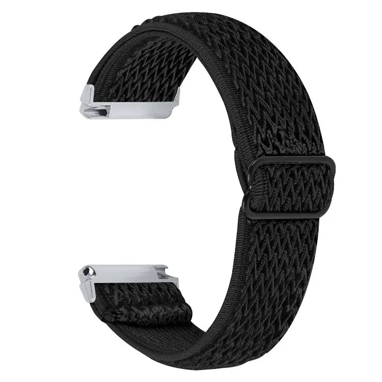 For Garmin Vivomove 3 / GarminMove 3 20mm Elastic Watch Strap Replacement Watchband