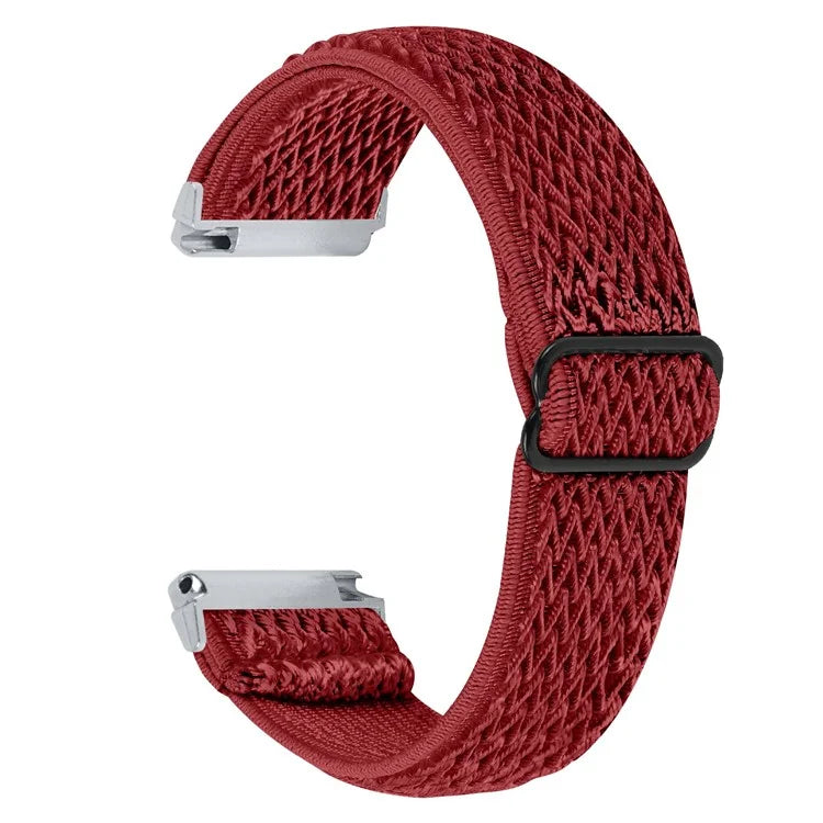 For Garmin Vivomove 3 / GarminMove 3 20mm Elastic Watch Strap Replacement Watchband