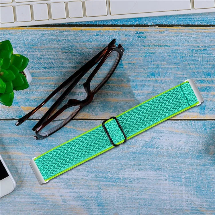 For Garmin Vivomove 3 / GarminMove 3 20mm Elastic Watch Strap Replacement Watchband