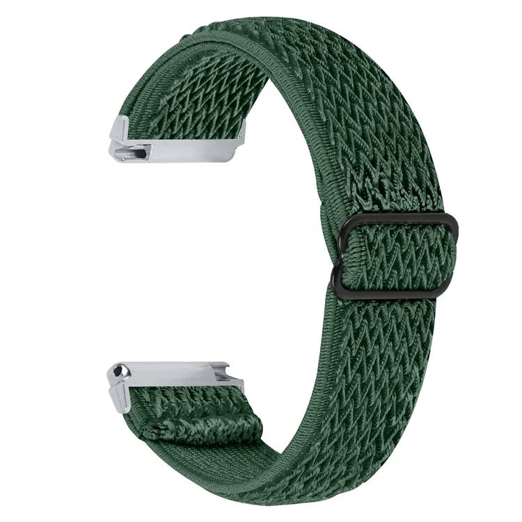 For Garmin Vivomove 3 / GarminMove 3 20mm Elastic Watch Strap Replacement Watchband