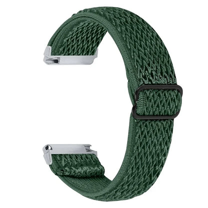 For Garmin Vivomove 3 / GarminMove 3 20mm Elastic Watch Strap Replacement Watchband