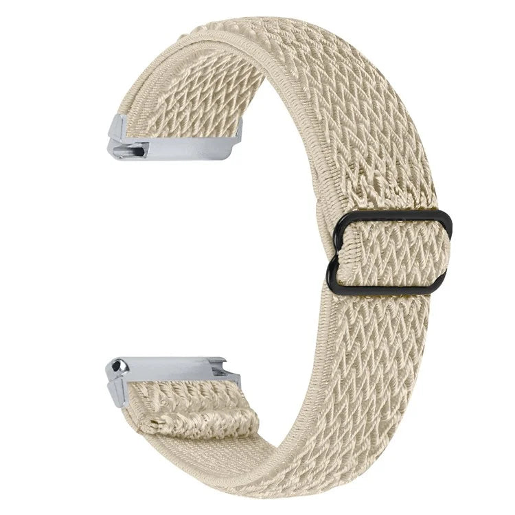 For Garmin Vivomove 3 / GarminMove 3 20mm Elastic Watch Strap Replacement Watchband