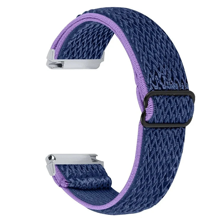 For Garmin Vivomove 3 / GarminMove 3 20mm Elastic Watch Strap Replacement Watchband