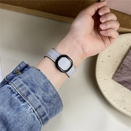 For Apple Watch Ultra 2 Ultra 49mm / Series 9 8 7 45mm / 6 5 4 SE (2023) SE (2022) SE 44mm / 3 2 1 42mm Genuine Cow Leather Wrist Band