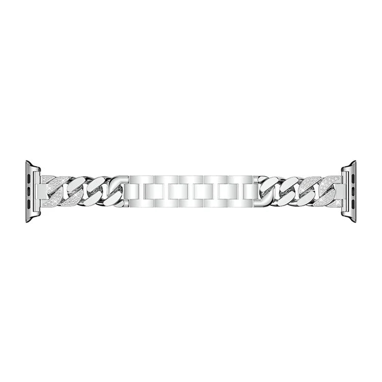 For Apple Watch Series 9 8 7 41mm  /  6 5 4 SE (2022) SE (2023) SE 40mm  /  3 2 1 38mm Watch Strap Zinc Alloy Band