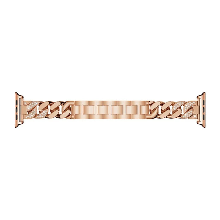 For Apple Watch Series 9 8 7 41mm  /  6 5 4 SE (2022) SE (2023) SE 40mm  /  3 2 1 38mm Watch Strap Zinc Alloy Band
