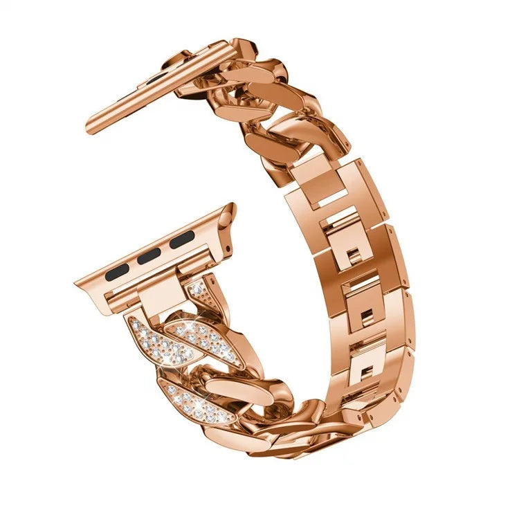 For Apple Watch Series 9 8 7 41mm  /  6 5 4 SE (2022) SE (2023) SE 40mm  /  3 2 1 38mm Watch Strap Zinc Alloy Band