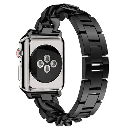 For Apple Watch Ultra 2 Ultra 49mm  /  Series 9 8 7 45mm  /  6 5 4 SE (2022) SE (2023) SE 44mm  /  3 2 1 42mm Metal Watch Strap