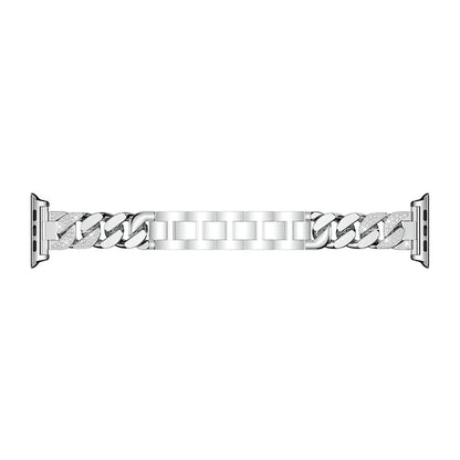 For Apple Watch Ultra 2 Ultra 49mm  /  Series 9 8 7 45mm  /  6 5 4 SE (2022) SE (2023) SE 44mm  /  3 2 1 42mm Metal Watch Strap