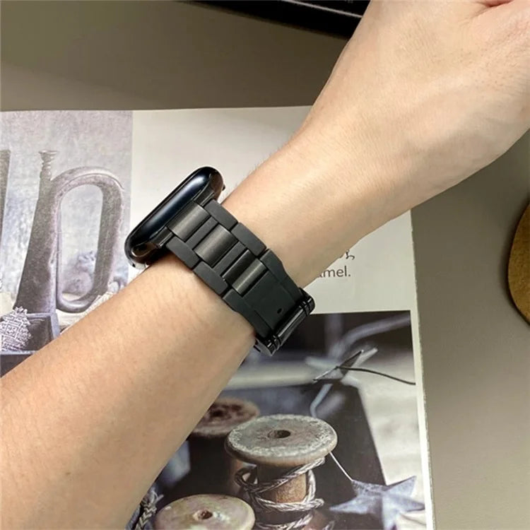 For Apple Watch Ultra 2 Ultra 49mm / 9 8 7 45mm / 6 5 4 SE (2022) SE (2023) SE 44mm / 3 2 1 42mm Stainless Steel+Rubber Strap