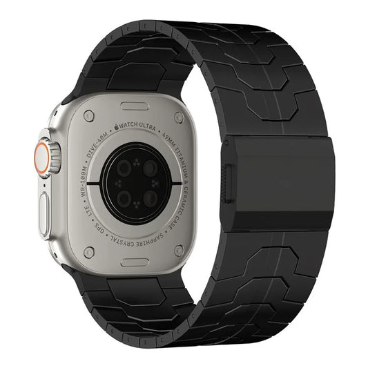 For Apple Watch Ultra 2 Ultra 49mm  /  Series 9 8 7 45mm  /  6 5 4 SE (2022) SE (2023) SE 44mm  /  3 2 1 42mm Magnetic Buckle Watch Strap