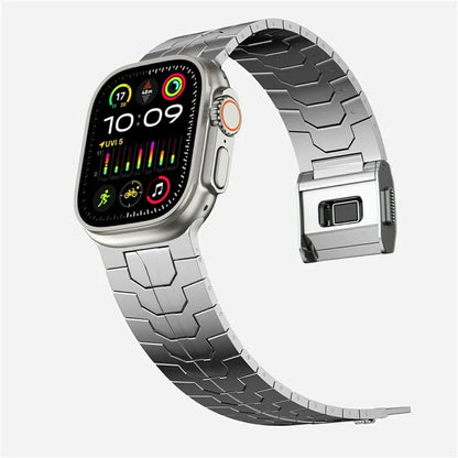 For Apple Watch Ultra 2 Ultra 49mm  /  Series 9 8 7 45mm  /  6 5 4 SE (2022) SE (2023) SE 44mm  /  3 2 1 42mm Magnetic Buckle Watch Strap