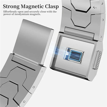 For Apple Watch Ultra 2 Ultra 49mm  /  Series 9 8 7 45mm  /  6 5 4 SE (2022) SE (2023) SE 44mm  /  3 2 1 42mm Magnetic Buckle Watch Strap