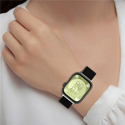For Huawei Watch Fit 3 Nylon Strap Stretchy Solo Loop Sport Watch Bands