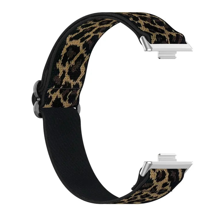 For Huawei Watch Fit 3 Nylon Strap Stretchy Solo Loop Sport Watch Bands