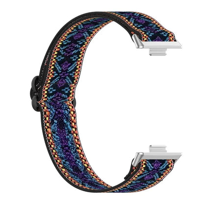 For Huawei Watch Fit 3 Nylon Strap Stretchy Solo Loop Sport Watch Bands