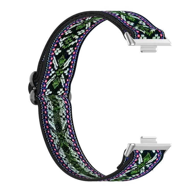 For Huawei Watch Fit 3 Nylon Strap Stretchy Solo Loop Sport Watch Bands