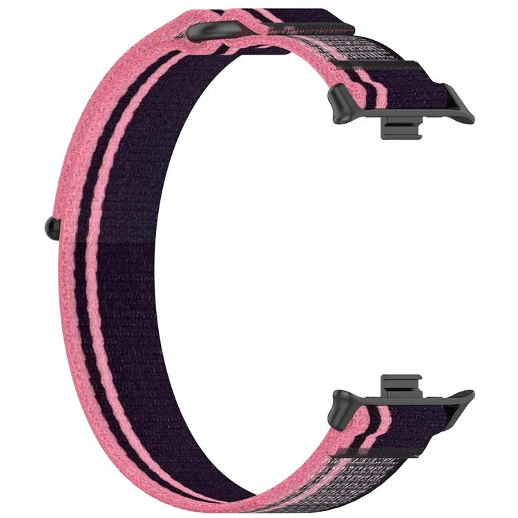 For vivo Watch GT Braided Wristband Nylon Sport Loop Watch Band
