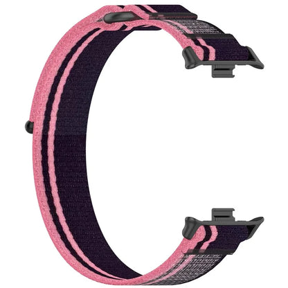 For vivo Watch GT Braided Wristband Nylon Sport Loop Watch Band