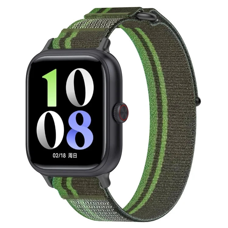 For vivo Watch GT Braided Wristband Nylon Sport Loop Watch Band