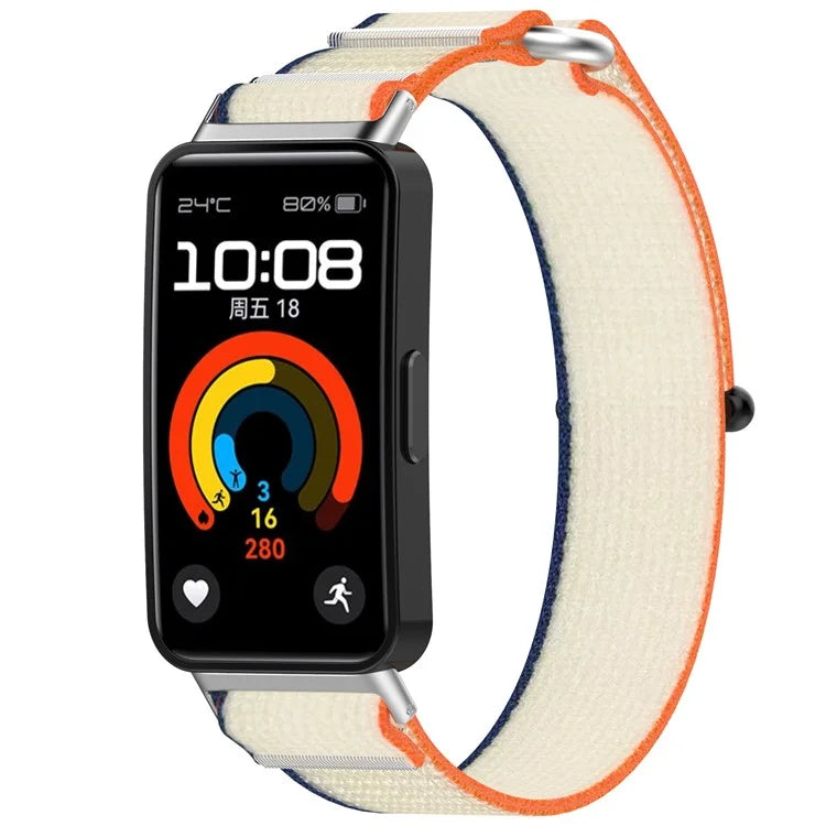 For Huawei Band 9 / Band 9 NFC / Band 8 / Band 8 NFC Strap Nylon Sport Loop Watch Bands