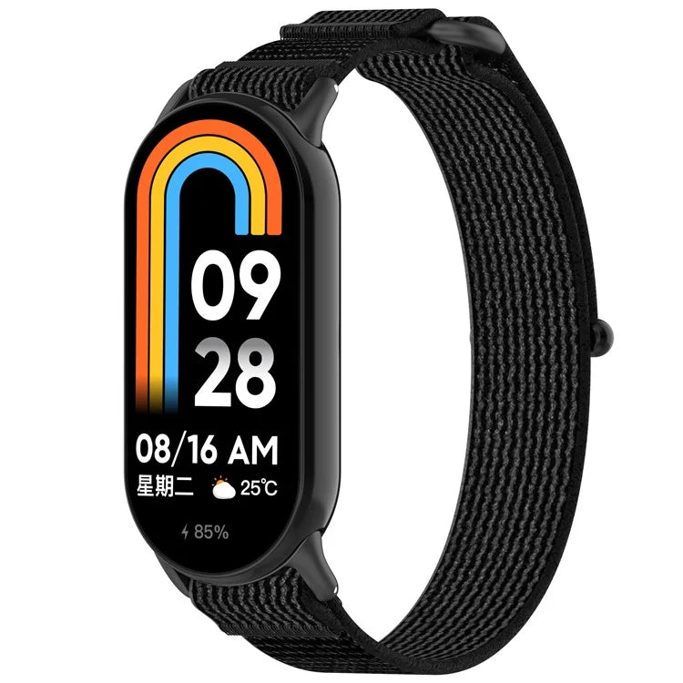 For Xiaomi Smart Band 8 / Smart Band 8 NFC Watch Strap Breathable Nylon Sport Strap