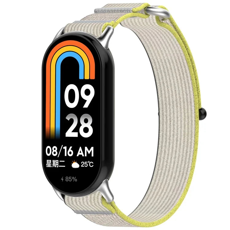 For Xiaomi Smart Band 8 / Smart Band 8 NFC Watch Strap Breathable Nylon Sport Strap