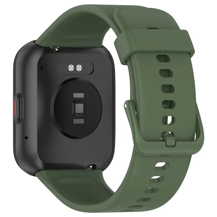 For SKG V7 / V7 Pro Watch Band Soft Silicone Wrist Strap Adjustable Buckle