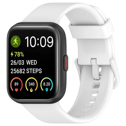 For SKG V7 / V7 Pro Watch Band Soft Silicone Wrist Strap Adjustable Buckle