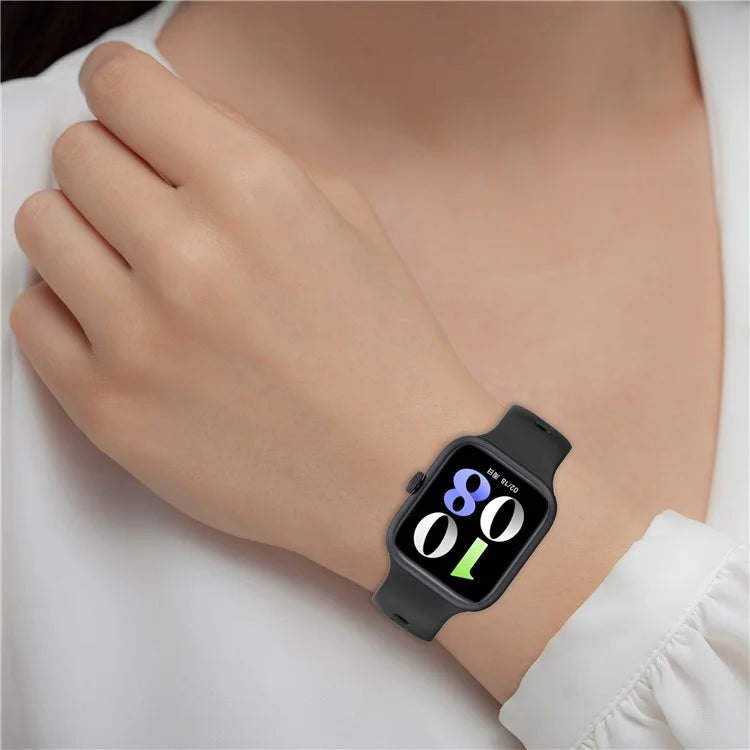 For vivo Watch GT Watch Band Soft Silicone Wrist Strap Adjustable Buckle