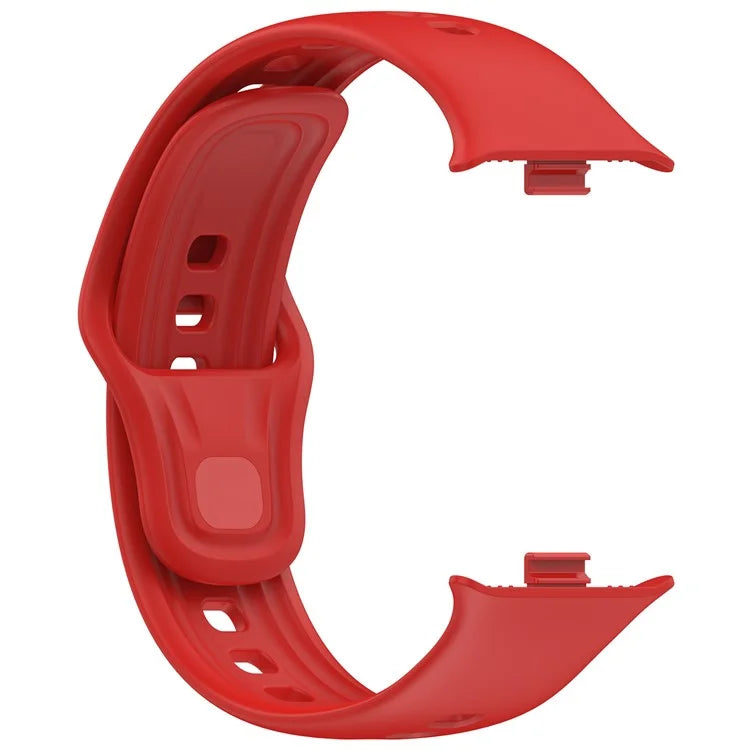 For vivo Watch GT Watch Band Soft Silicone Wrist Strap Adjustable Buckle