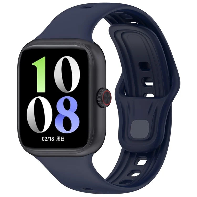 For vivo Watch GT Watch Band Soft Silicone Wrist Strap Adjustable Buckle