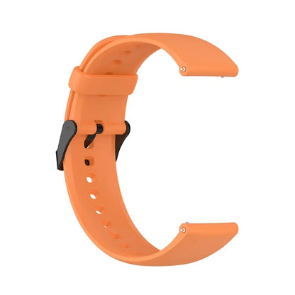 For SKG V9 / V9 Pro / Huami Amazfit Bip 5 / Bip 5 Unity Watch Strap Liquid Silicone Band Replacement