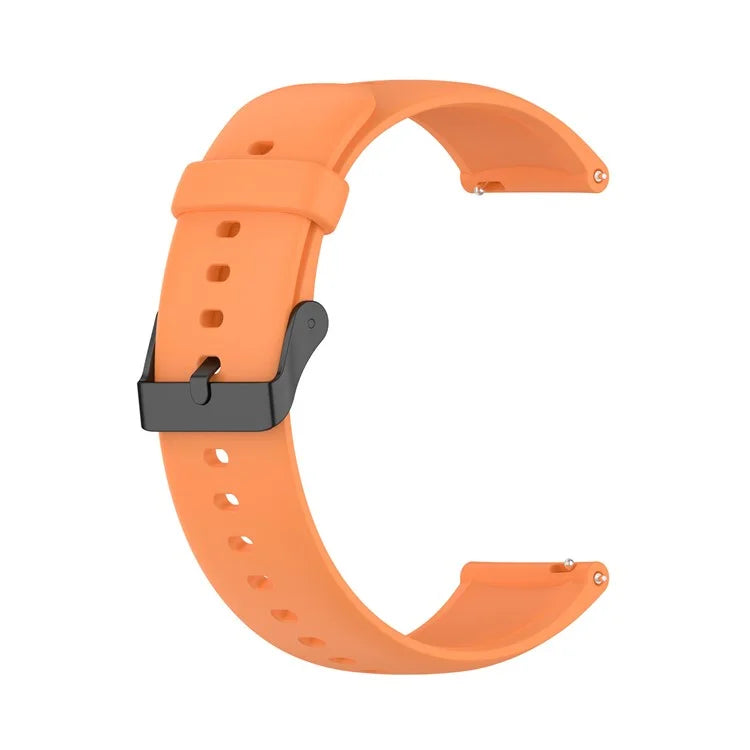 For SKG V9 / V9 Pro / Huami Amazfit Bip 5 / Bip 5 Unity Watch Strap Liquid Silicone Band Replacement
