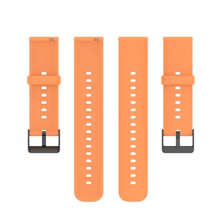 For SKG V9 / V9 Pro / Huami Amazfit Bip 5 / Bip 5 Unity Watch Strap Liquid Silicone Band Replacement