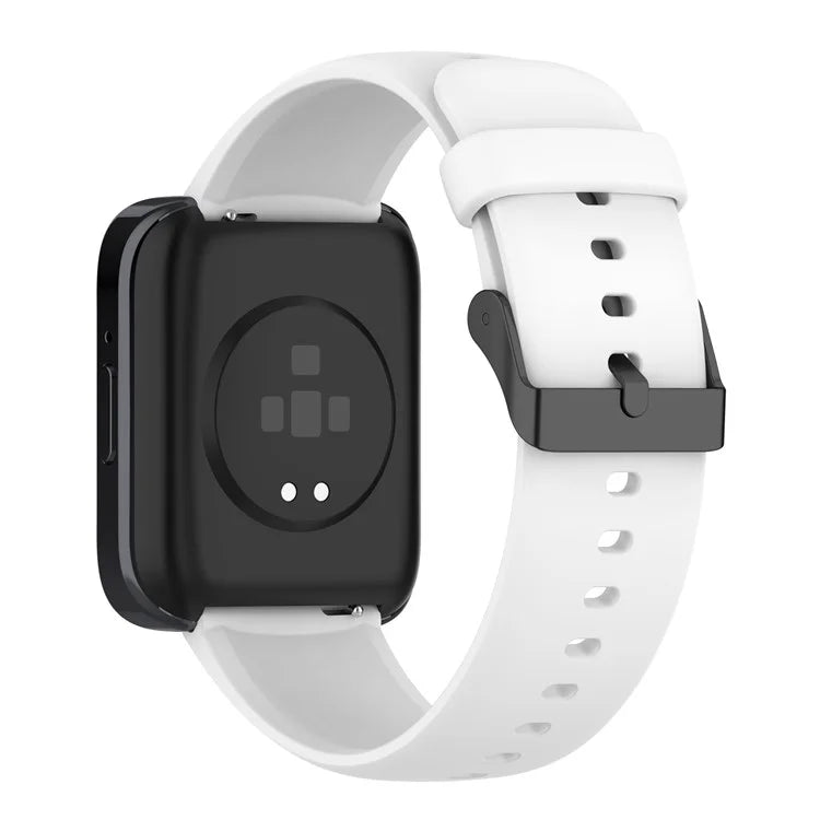 For SKG V9 / V9 Pro / Huami Amazfit Bip 5 / Bip 5 Unity Watch Strap Liquid Silicone Band Replacement