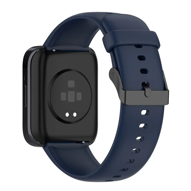 For SKG V9 / V9 Pro / Huami Amazfit Bip 5 / Bip 5 Unity Watch Strap Liquid Silicone Band Replacement