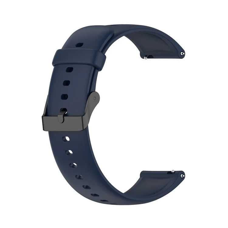 For SKG V9 / V9 Pro / Huami Amazfit Bip 5 / Bip 5 Unity Watch Strap Liquid Silicone Band Replacement