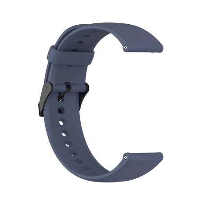 For SKG V9 / V9 Pro / Huami Amazfit Bip 5 / Bip 5 Unity Watch Strap Liquid Silicone Band Replacement