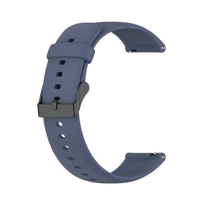 For SKG V9 / V9 Pro / Huami Amazfit Bip 5 / Bip 5 Unity Watch Strap Liquid Silicone Band Replacement