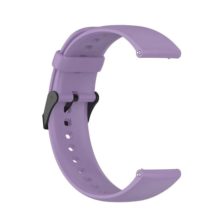 For SKG V9 / V9 Pro / Huami Amazfit Bip 5 / Bip 5 Unity Watch Strap Liquid Silicone Band Replacement