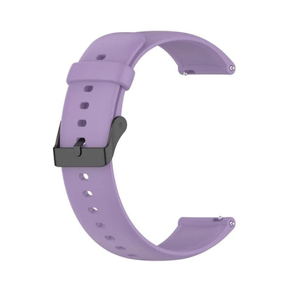 For SKG V9 / V9 Pro / Huami Amazfit Bip 5 / Bip 5 Unity Watch Strap Liquid Silicone Band Replacement