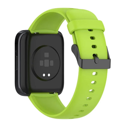 For SKG V9 / V9 Pro / Huami Amazfit Bip 5 / Bip 5 Unity Watch Strap Liquid Silicone Band Replacement
