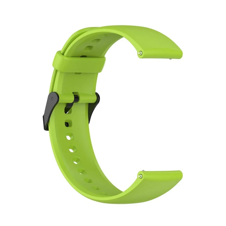For SKG V9 / V9 Pro / Huami Amazfit Bip 5 / Bip 5 Unity Watch Strap Liquid Silicone Band Replacement